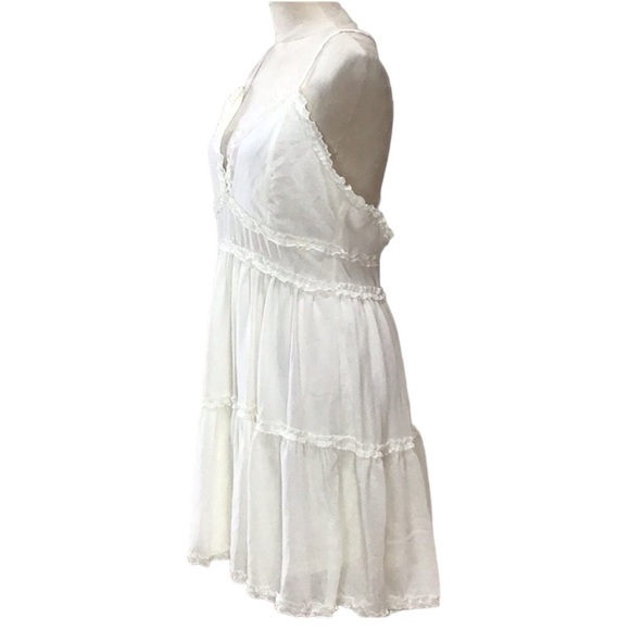 She + Sky Boho Tiered Sleeveless Cami Sundress Size Large NEW - Picture 3 of 8